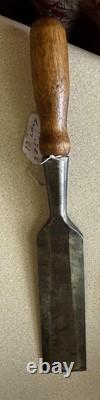 1 3/4 Stanley 720 Socket Firmer Chisel Very Very Rare Edge Tools Woodworking