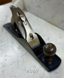 (1) Prewar Stanley Bailey No 5 Woodworking Plane 14 Made in USA Number 5