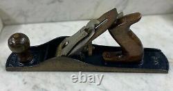 (1) Prewar Stanley Bailey No 5 Woodworking Plane 14 Made in USA Number 5