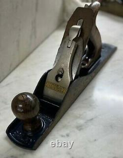 (1) Prewar Stanley Bailey No 5 Woodworking Plane 14 Made in USA Number 5