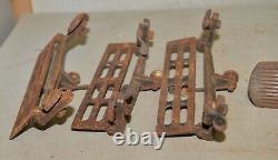 1 Stanley Bailey # 5 body & 3 antique plane fence collectible woodworking lot P4