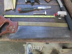 10 Nice Woodworking Tools Stanley, Dietzgen, GTW, Crescent, Spear Exc