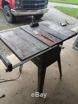 10 inch Craftsman table saw model number 113.298051 wood working construction