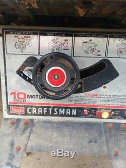10 inch Craftsman table saw model number 113.298051 wood working construction