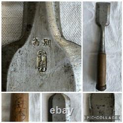 10 of Used Japanese carpenter woodworking tools, Chisels Nomi