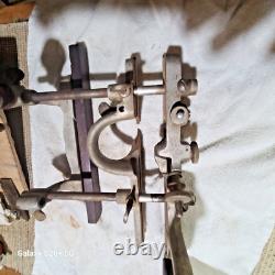 1080 CRAFTSMAN PLOW COMBINATION woodworking plane with 20+ cutters +canvas sleeve