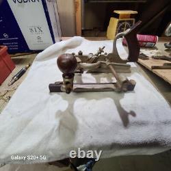 1080 CRAFTSMAN PLOW COMBINATION woodworking plane with 20+ cutters +canvas sleeve