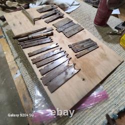 1080 CRAFTSMAN PLOW COMBINATION woodworking plane with 20+ cutters +canvas sleeve