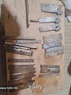 1080 CRAFTSMAN PLOW COMBINATION woodworking plane with 20+ cutters +canvas sleeve