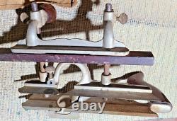 1080 CRAFTSMAN PLOW COMBINATION woodworking plane with 20+ cutters +canvas sleeve