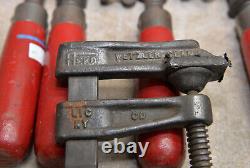 11 woodworking clamps Grand Wetzler Taylor & more collectible clamp tool lot