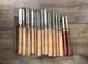 15 Antique Carving Woodworking Chisels 13 Buck Bros 2 Craftsman Free Ship
