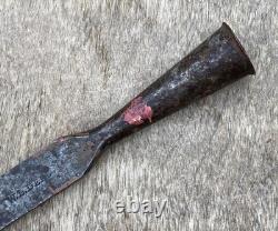 1800s Antique W. L. DERBY Carpenter's Wood Woodworking Carpentry Chisel Hand Tool