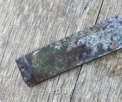 1800s Antique W. L. DERBY Carpenter's Wood Woodworking Carpentry Chisel Hand Tool