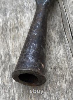 1800s Antique W. L. DERBY Carpenter's Wood Woodworking Carpentry Chisel Hand Tool