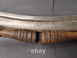 1895 A. J. Wilkinson & Co Folding Handle Draw Knife Curved Shave Woodworking Tool