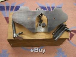 1907 STANLEY NO 71 WOODWORKERS ROUTER PLANE With BLADES AND WOOD BOX UNUSED