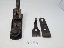 1910 PATENT DATE! Stanley Bailey no. 3 Hand Plane ANTIQUE Woodworking Tool