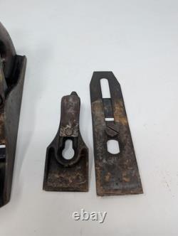 1910 PATENT DATE! Stanley Bailey no. 3 Hand Plane ANTIQUE Woodworking Tool