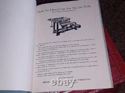 1932 Original MOAK MACHINE TOOL COMPANY WOOD WORKING MACHINERY CATALOG Michigan