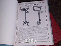 1932 Original MOAK MACHINE TOOL COMPANY WOOD WORKING MACHINERY CATALOG Michigan