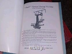 1932 Original MOAK MACHINE TOOL COMPANY WOOD WORKING MACHINERY CATALOG Michigan