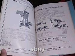 1932 Original MOAK MACHINE TOOL COMPANY WOOD WORKING MACHINERY CATALOG Michigan