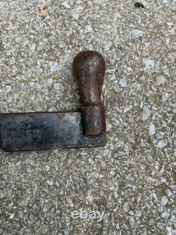 19th CENTURY LARGE RARE CAST END VISE BENCH WOOD VISE WOODWORKING CARPENTRY OLD