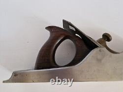 19th CENTURY SPIERS of AYR 14 1/2 LONG DOVETAILED STEEL PANEL PLANE