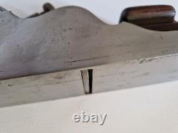 19th CENTURY SPIERS of AYR 14 1/2 LONG DOVETAILED STEEL PANEL PLANE