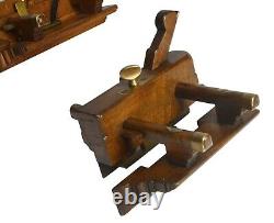 19th Century Woodworkers Plough Plow Planes, English, super examples