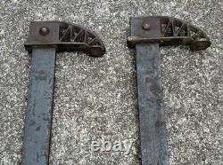 2 Large CT Co 48 Bar Clamps No. 514-A USA Made Vintage Woodworking Tools