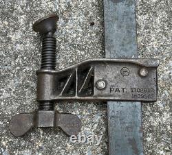 2 Large CT Co 48 Bar Clamps No. 514-A USA Made Vintage Woodworking Tools