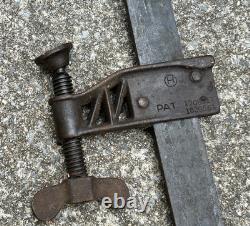 2 Large CT Co 48 Bar Clamps No. 514-A USA Made Vintage Woodworking Tools