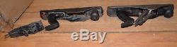 2 Stanley bedrock plane No 605 woodworking collectible parts or repair tool lot