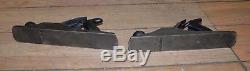 2 Stanley bedrock plane No 605 woodworking collectible parts or repair tool lot