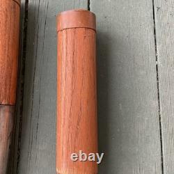 3 Antique 1 3/4 Inch Gouge & Chisel Slick Woodworking cabin Tools Pig Sticker