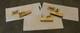 3 Crown Tool Co. Rosewood & Brass Planes Sheffield England Woodworking Tool