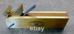 3 Crown Tool Co. Rosewood & Brass Planes Sheffield England Woodworking Tool