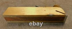 3 Crown Tool Co. Rosewood & Brass Planes Sheffield England Woodworking Tool