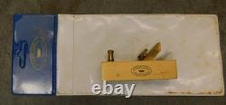 3 Crown Tool Co. Rosewood & Brass Planes Sheffield England Woodworking Tool