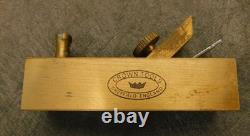 3 Crown Tool Co. Rosewood & Brass Planes Sheffield England Woodworking Tool