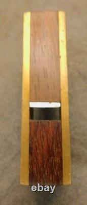 3 Crown Tool Co. Rosewood & Brass Planes Sheffield England Woodworking Tool