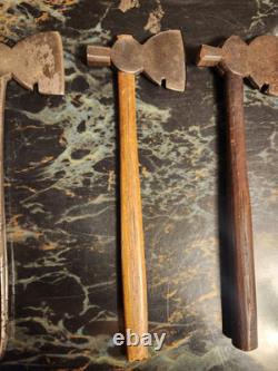 3 Small Hatchets, Vintage Woodworking
