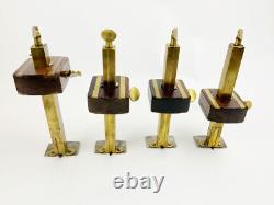 4 types antique Stanley no. 92 Mortise gauges old vintage woodworking tool gage