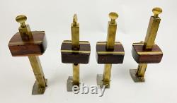 4 types antique Stanley no. 92 Mortise gauges old vintage woodworking tool gage