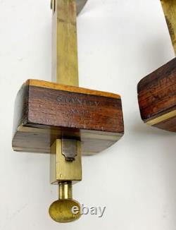 4 types antique Stanley no. 92 Mortise gauges old vintage woodworking tool gage