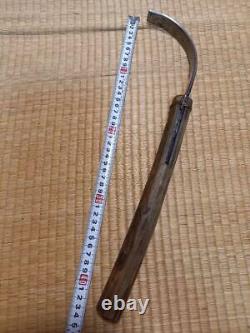 43 cm Japanese Woodworking Carpentry Tools Special Plane Yari Kanna Antique Used