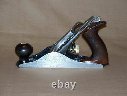 #45 1888-1892 Vintage Stanley Bailey No 3 Type 6 Smooth Bottom Wood Plane CLEAN