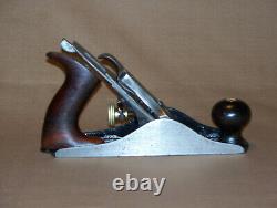 #45 1888-1892 Vintage Stanley Bailey No 3 Type 6 Smooth Bottom Wood Plane CLEAN